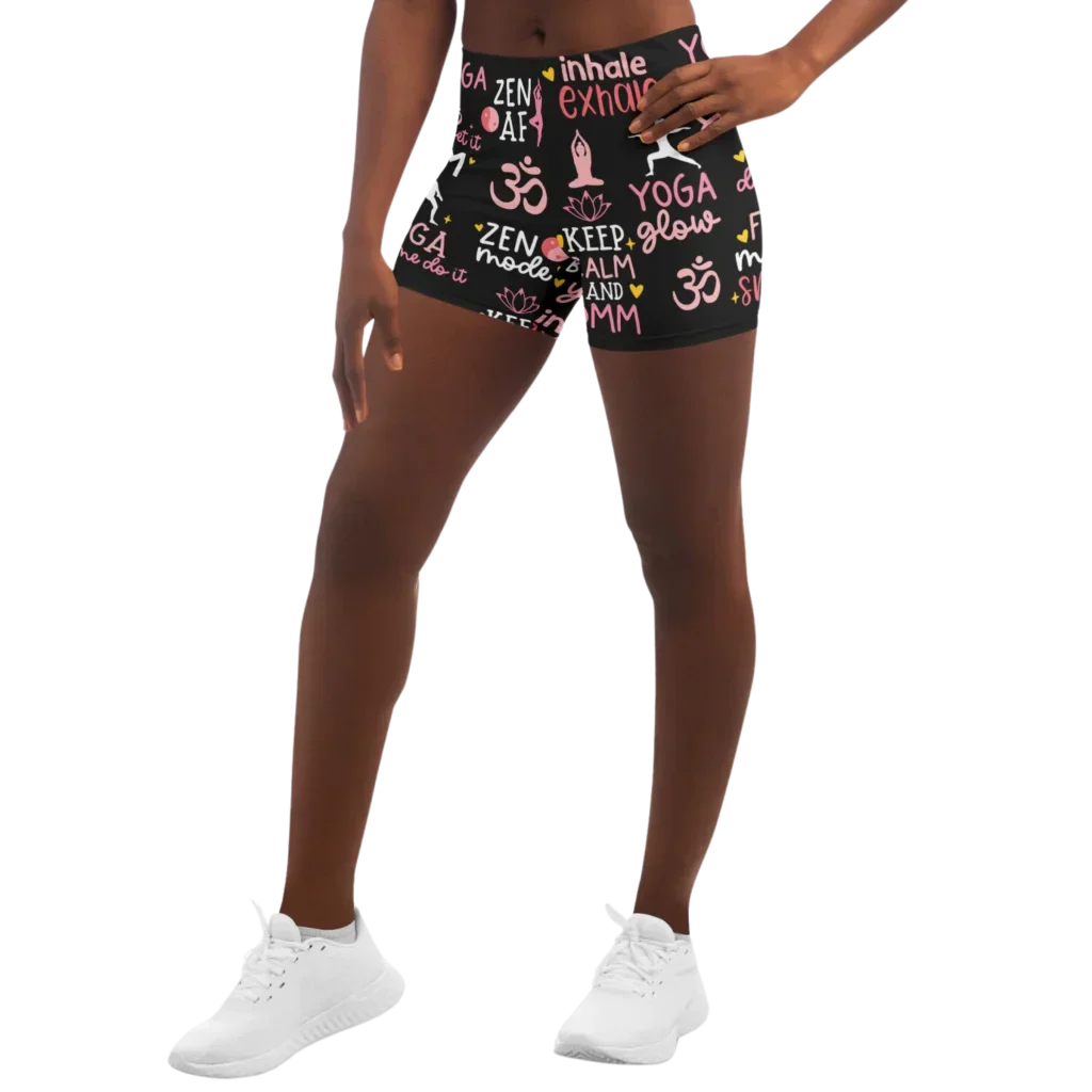 Weekend Deals That Please YOGA QUOTES YOGA SHORTS – INSPIRE EVERY YOGA SESSION!