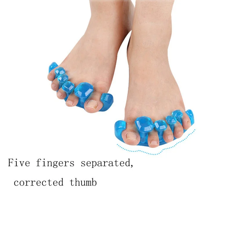 Exclusive Offer Yoga Silicone Gel Toe Stretcher Soft Toe Separator Corrector Bunion Hammer Hallux Valgus Pilates Ring Fitness Accessories