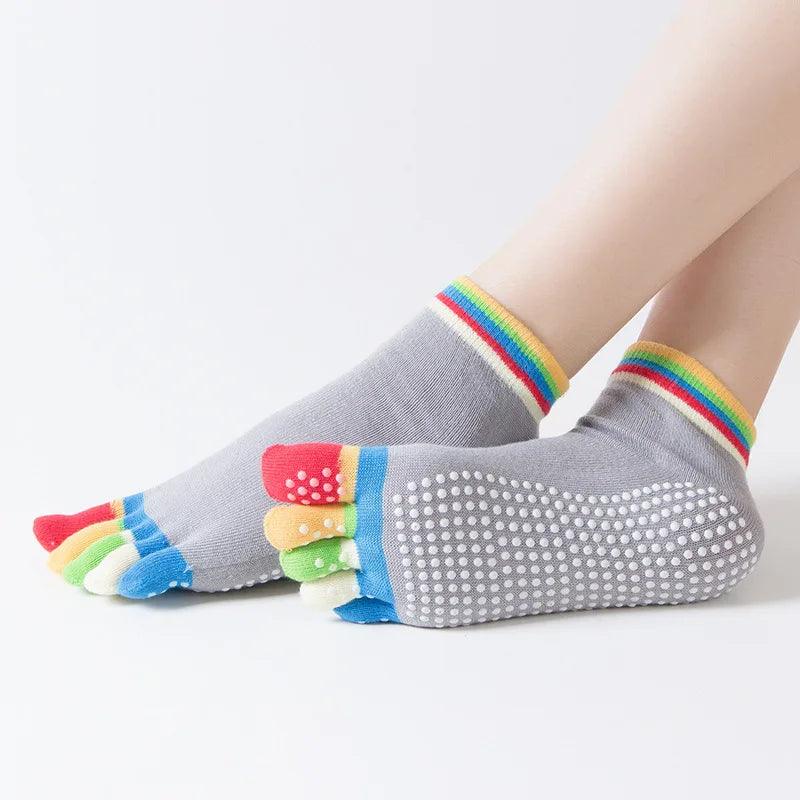 Weekend Shopping Made Better Yoga Socks Open Toe Backless Professional Glue Women's Yoga Five Finger Socks Toe Socks Zapatos Pilates Mujer Weekend Shopping Made Better Yoga Socks Open Toe Backless Professional Glue Women's Yoga Five Finger Socks Toe Socks Zapatos Pilates Mujer