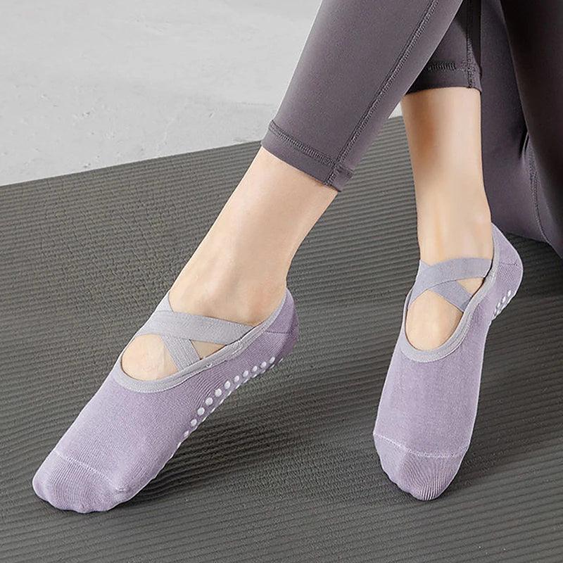 Steals and Deals Yoga Socks Professional Anti Slip Socks Woman Sport Sweat-absorbent Breathable Pilates Socks Ladies Ballet Dance Steals and Deals Yoga Socks Professional Anti Slip Socks Woman Sport Sweat-absorbent Breathable Pilates Socks Ladies Ballet Dance