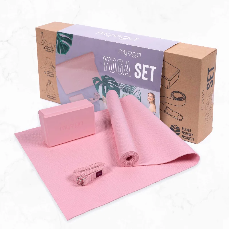 Weekend Specials to Delight Yoga Starter Kit - Pink