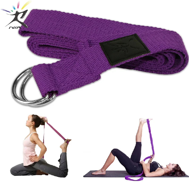 Weekend Bargains to Enjoy Yoga Stretch Strap Adjustable Sport Yoga Belts