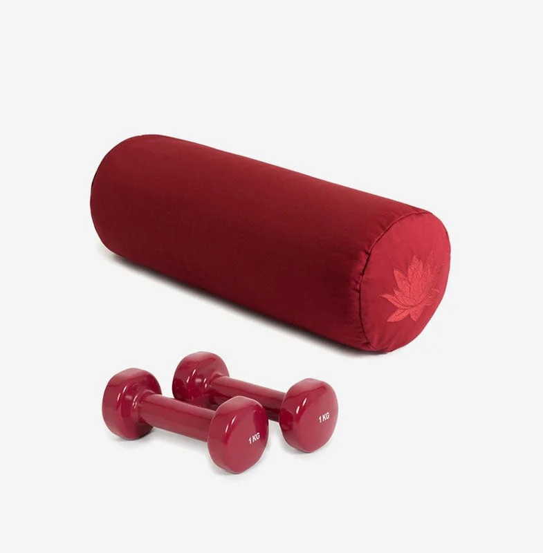 Overstock Sale Yoga Studio Bolster & 1KG Dumbbell Kit