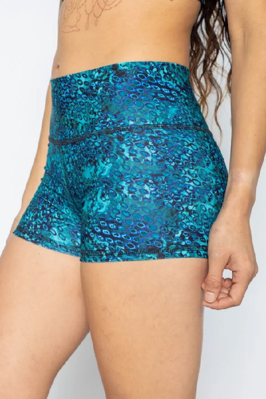 Limited Offer Yoga Water Shorts - Ocean Camo