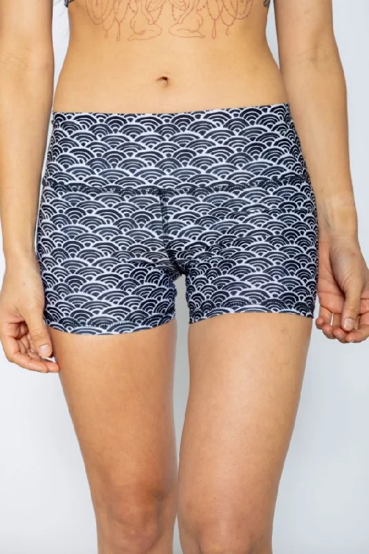 Daily Special Yoga Water Shorts - Watercolor Waves