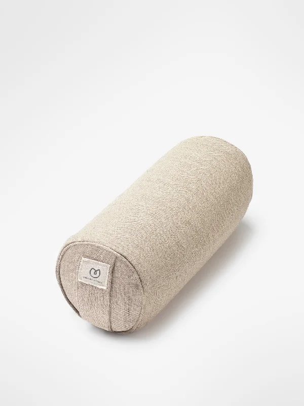 Weekend Bargains to Grab Yogamatters Hemp Mini Buckwheat Bolster - Natural