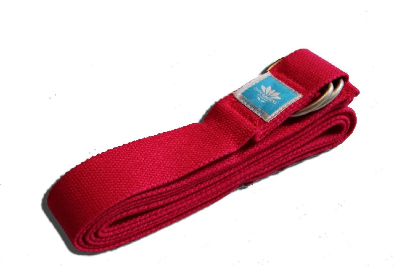 Weekend Steals Await Yoga Strap Deep Scarlet