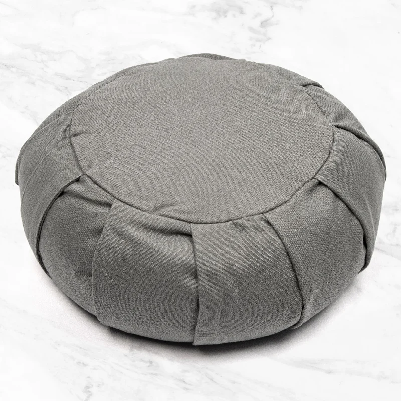 Final Offer Zafu Meditation Cushion - Grey