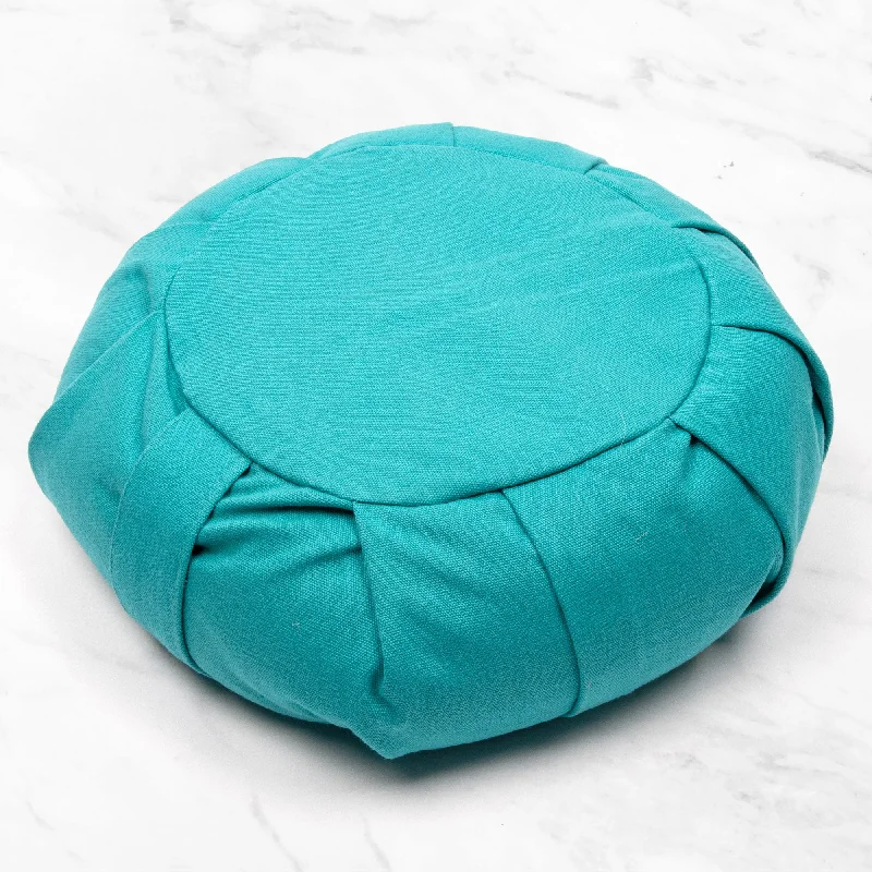 Extra Discount Zafu Meditation Cushion - Turquoise