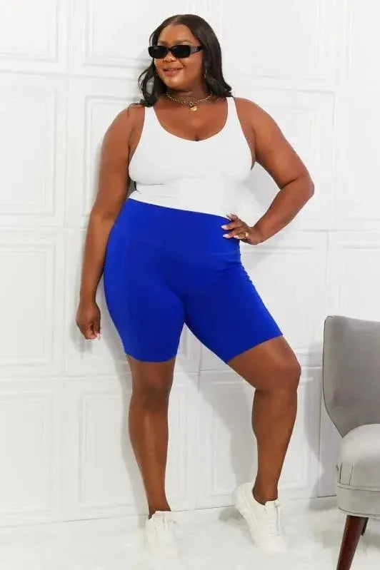 Special Price ComfortZen Brushed Biker Shorts