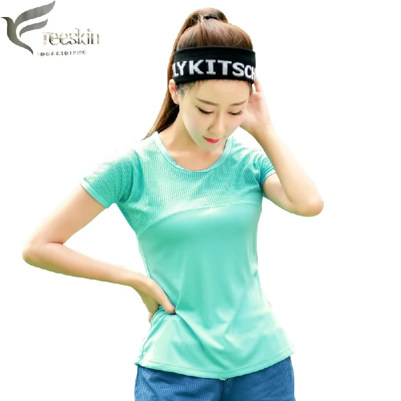Limited Offer Zhangyunuo Sport Top Fitness Women Running T-shirt Mesh Sport Shirt Quick Dry Sports Jersey Women Fitness Short Sleeve Vest Limited Offer Zhangyunuo Sport Top Fitness Women Running T-shirt Mesh Sport Shirt Quick Dry Sports Jersey Women Fitness Short Sleeve Vest