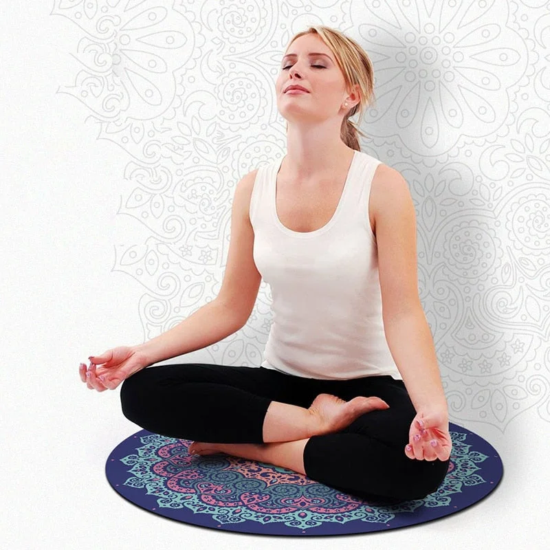 Now Available Round Non-slip Yoga Mats