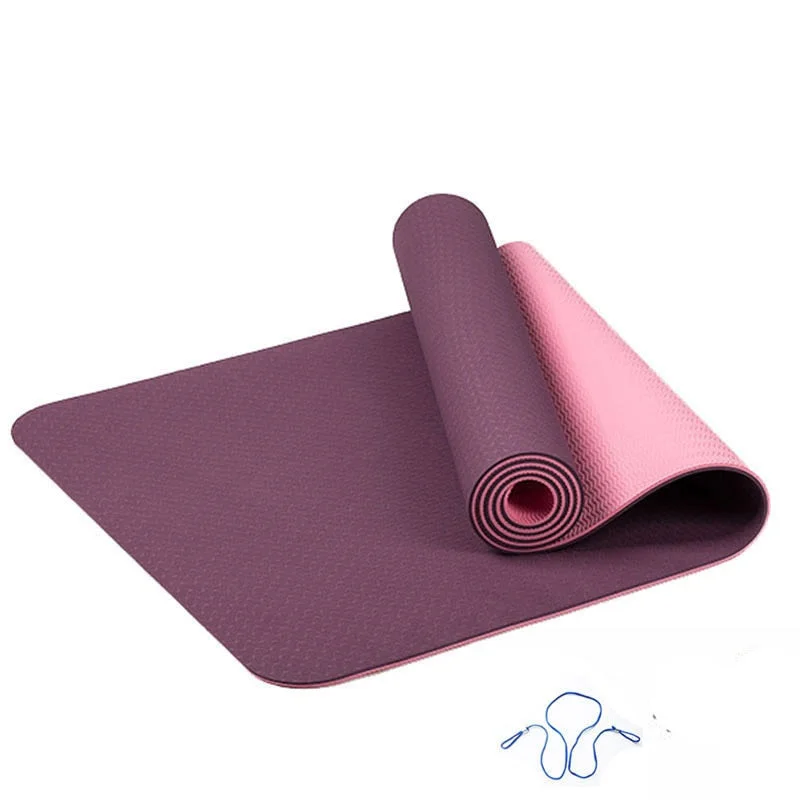 Your Weekend, Your Savings 6MM TPE Yoga Mat For Beginners