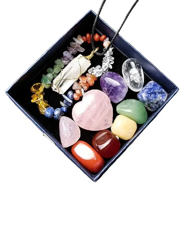 Bargain Alert 7 Chakra Healing Crystal Box