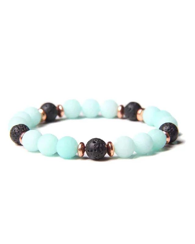 Year-End Clearance Amazonite & Copper "Hope" Bracelet