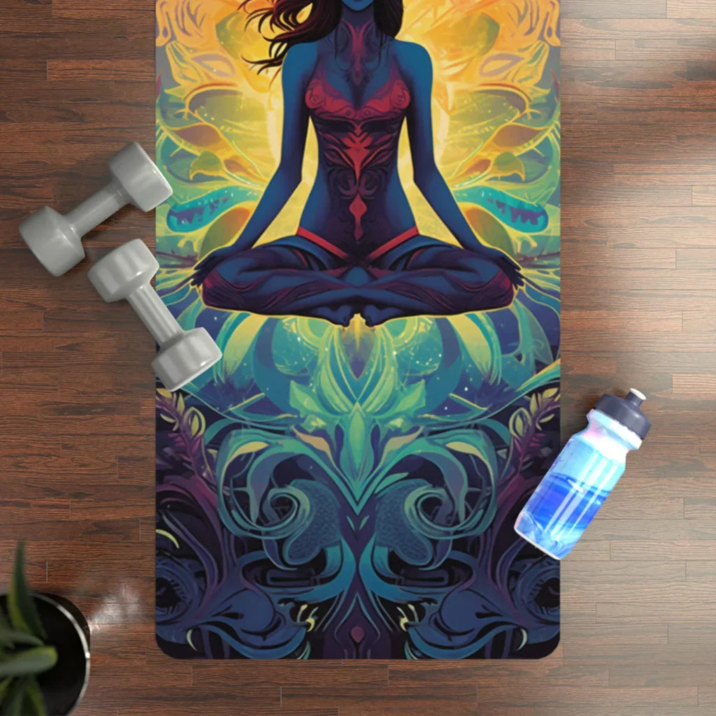 Hurry Up ANCIENT WISDOM QUEEN YOGA MAT – BEST NON-SLIP YOGA MAT