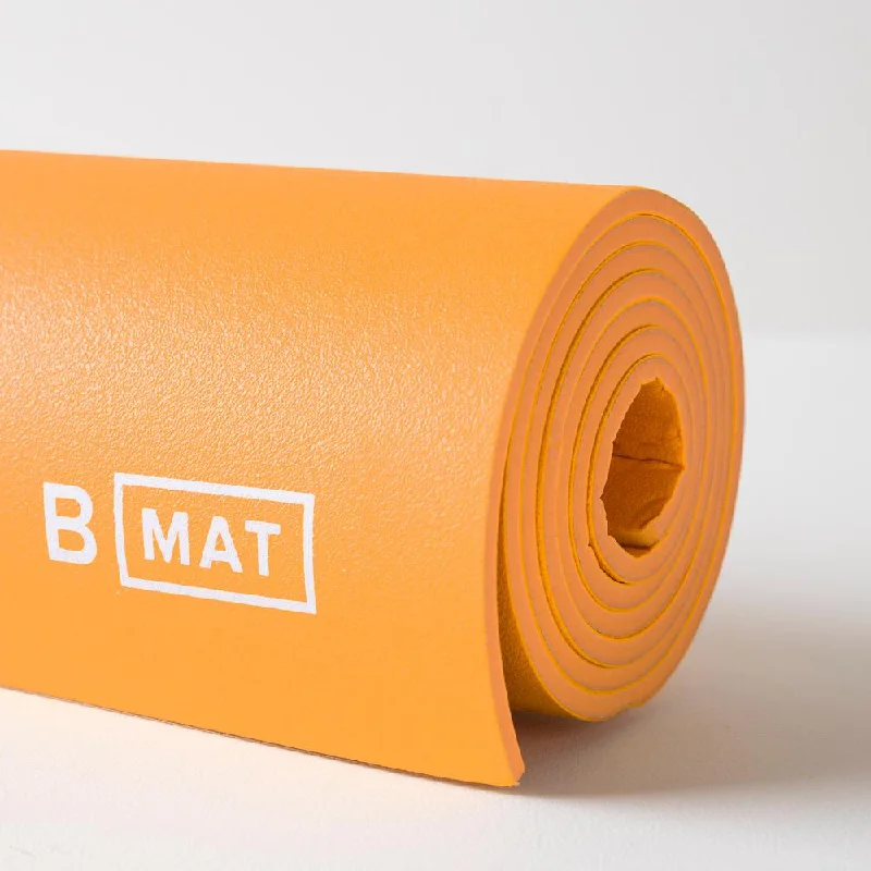 Extra Discount B Mat Strong Yoga Mat | Saffron 6mm