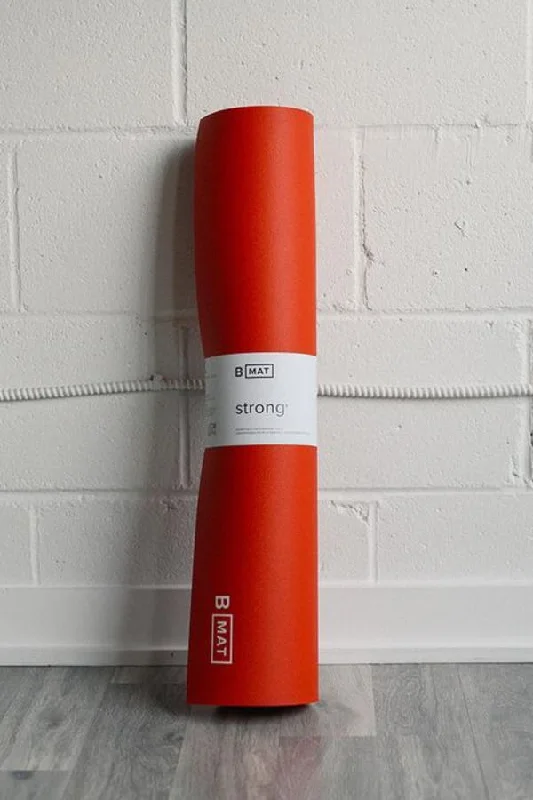 Unwind with Weekend Discounts B YOGA // B MAT STRONG -  6mm - SUNRISE RED