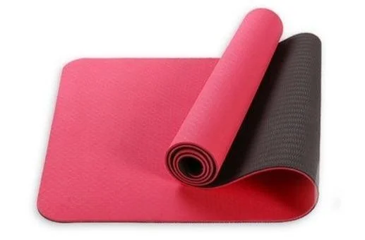Unwind with Weekend Discounts Black and red natural rubber yoga mat