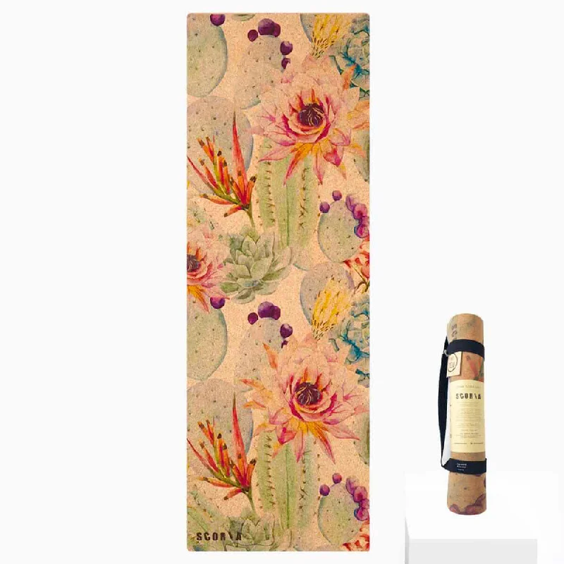 Overstock Clearance Botanicals Cork Yoga Mat | 4.5MM