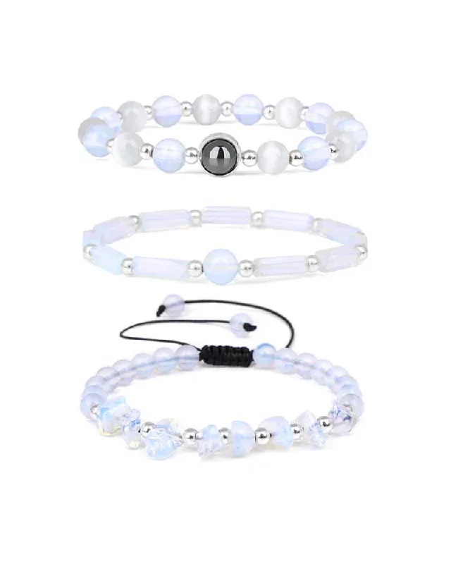 Weekend Special Opal Bracelet Set