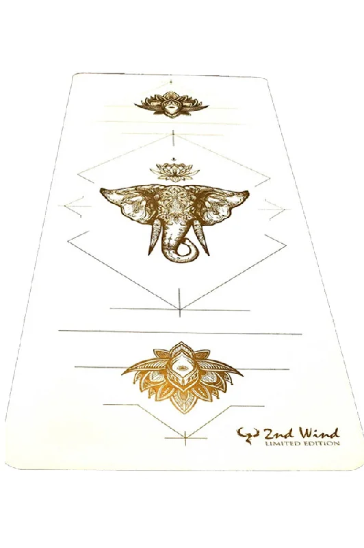 Online Deal Soul Mat - Ganesh  White & Gold
