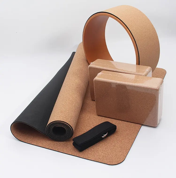 Low Price Cork yoga set