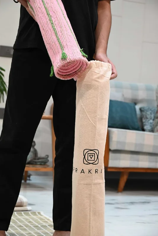 Weekend Specials to Savor Pink Cotton Handloom Mat