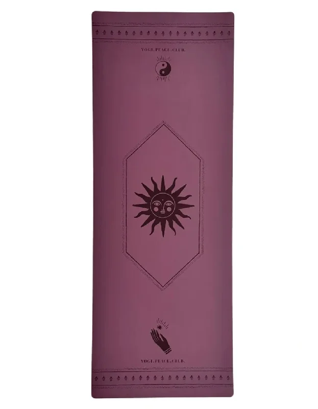 Weekend Shopping Extravaganza 5 mm Deluxe Plum Yoga Mat + Strap