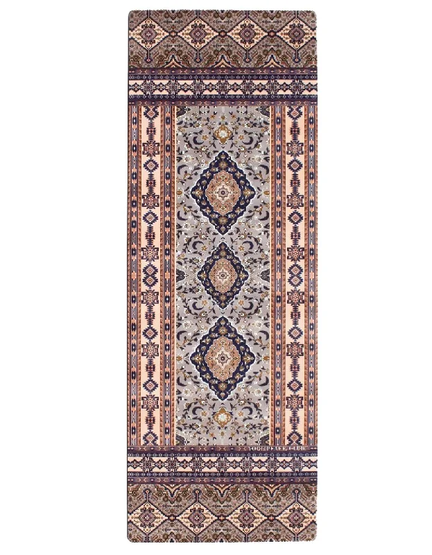 Midnight Madness 4 mm Desert Sand Yoga Mat + Strap