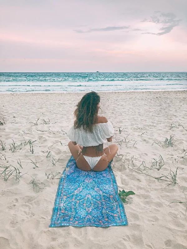 Weekend Price Cuts Galore PRE- ORDER | Eco Luxe Starburst Aqua Yoga Mat 3.5mm