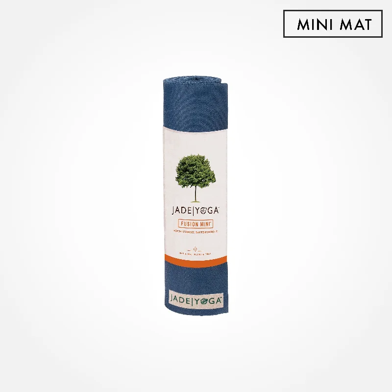 Half Price Fusion Mini Yoga Mat – Eco Friendly and Natural Rubber - JadeYoga