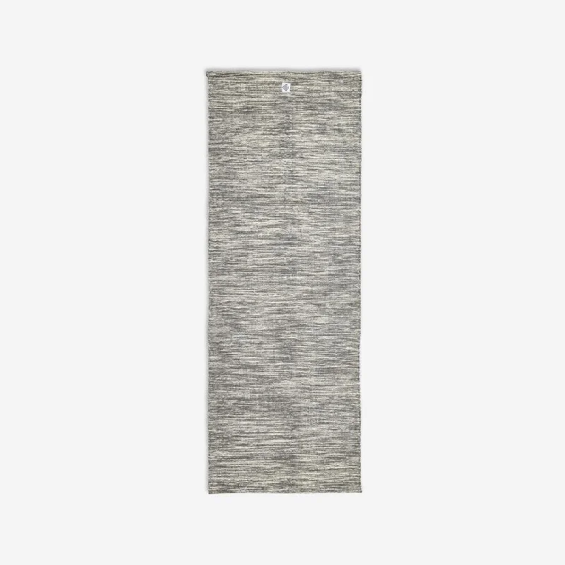 Weekend Offers That Tempt Gentle Yoga Cotton Mat/Over-Mat 183 cm ⨯ 68 cm ⨯4 mm - Mottled Grey