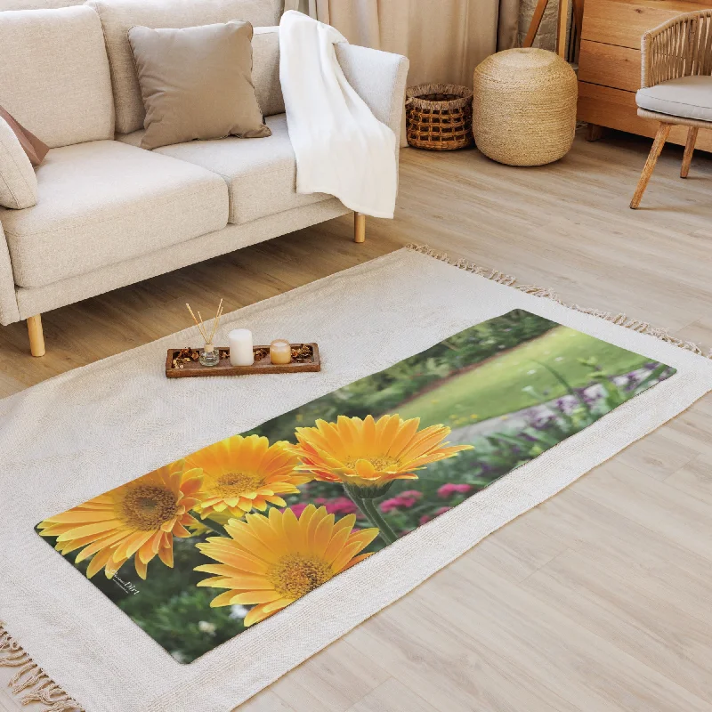 Low Price Gerbera Daisies Yoga mat
