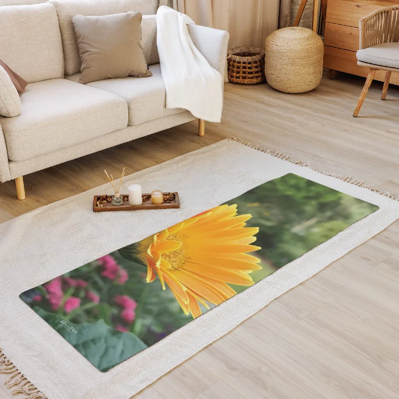 Flash Deal Gerbera Daisy Yoga mat