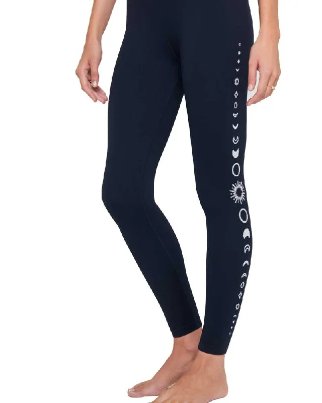 Hurry Up Golden Icon Jacquard Legging
