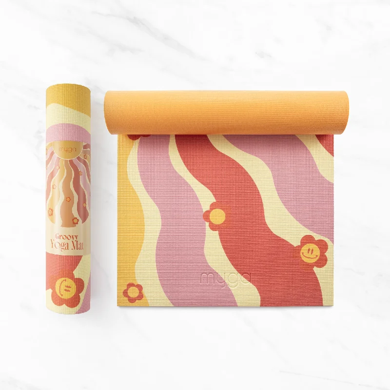 Weekend Deals That Wow Groovy Mat For Yoga & Fitness Non Slip