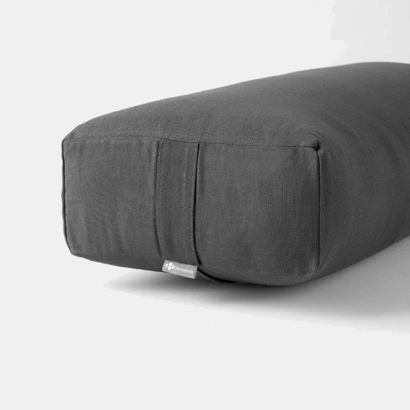 Weekend Specials to Snag Rectangular Bolster Essential Cotton Collection | Charcoal