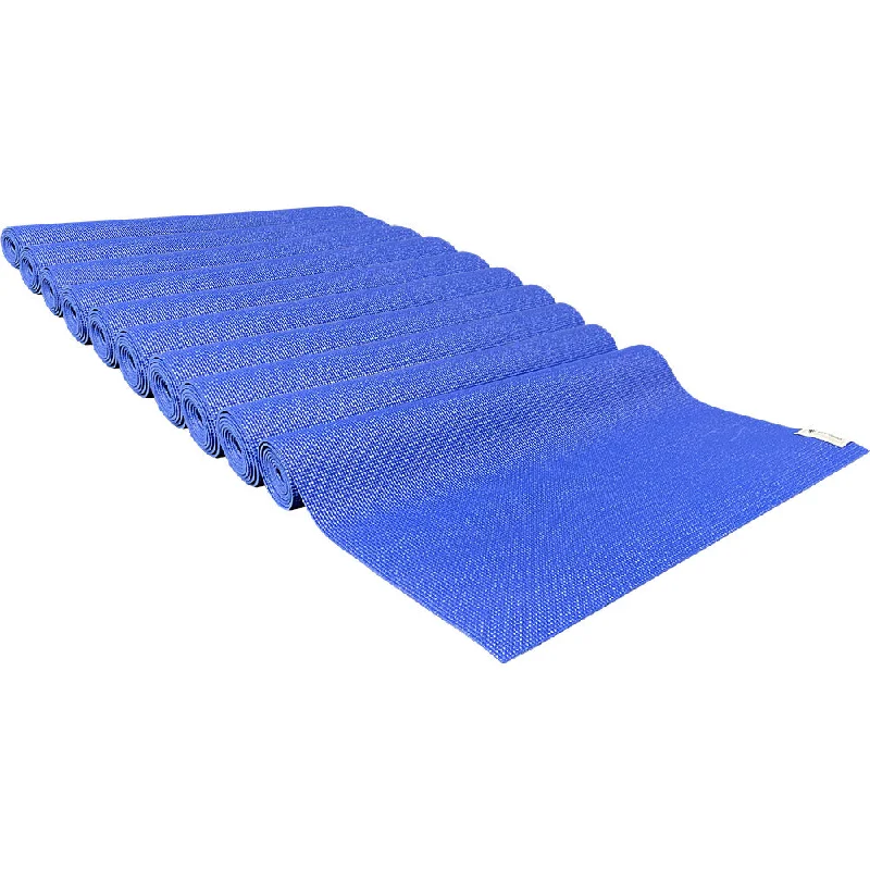 Huge Savings Hit Yoga Mat 6mm Blue | 10 Pack Bundle