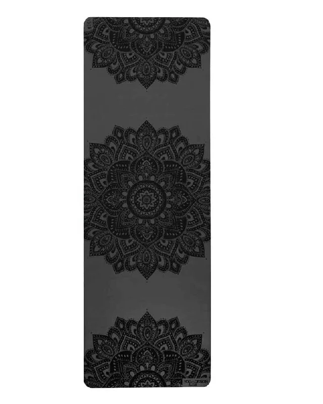 Shop and Save Infinity Yoga Mat 5mm Mandala Charcoal