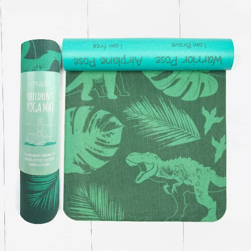 Weekend Savings Fiesta Jurassic Jungle Kids Yoga Mat