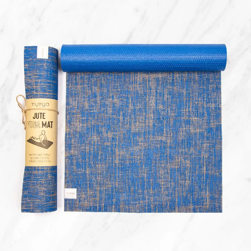 Weekend Discounts to Grab Jute Mat - Blue