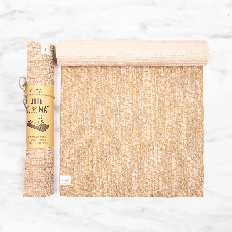 Instant Savings Jute Mat - White