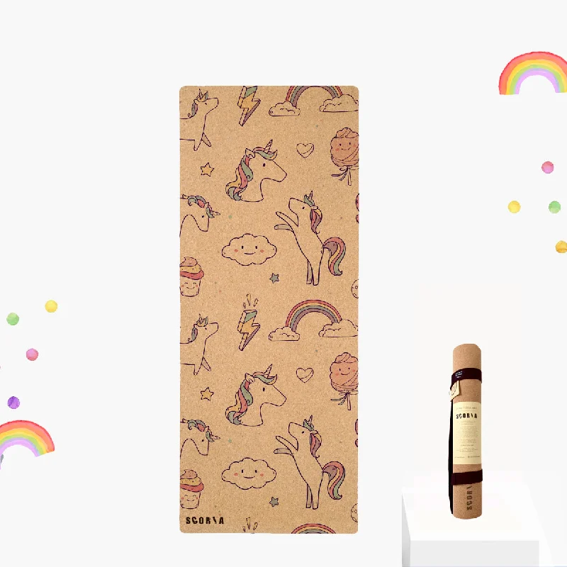 Weekend Deals to Make You Happy Kids Unicorn Play & Cork Yoga Mat