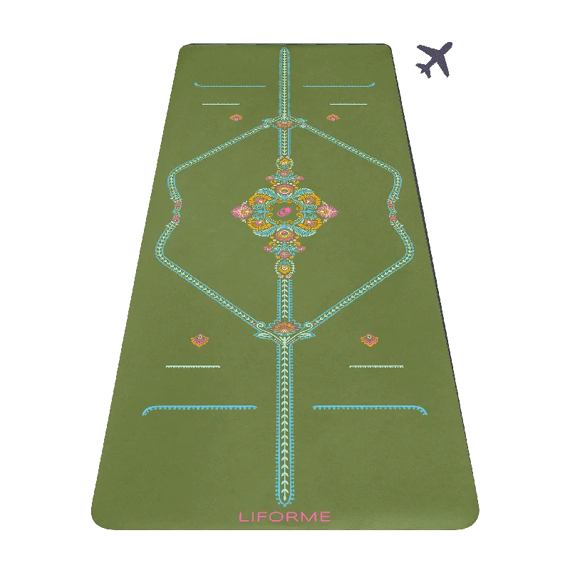 Weekend Bargains to Love Liforme Mindful Garden Travel Yoga Mat