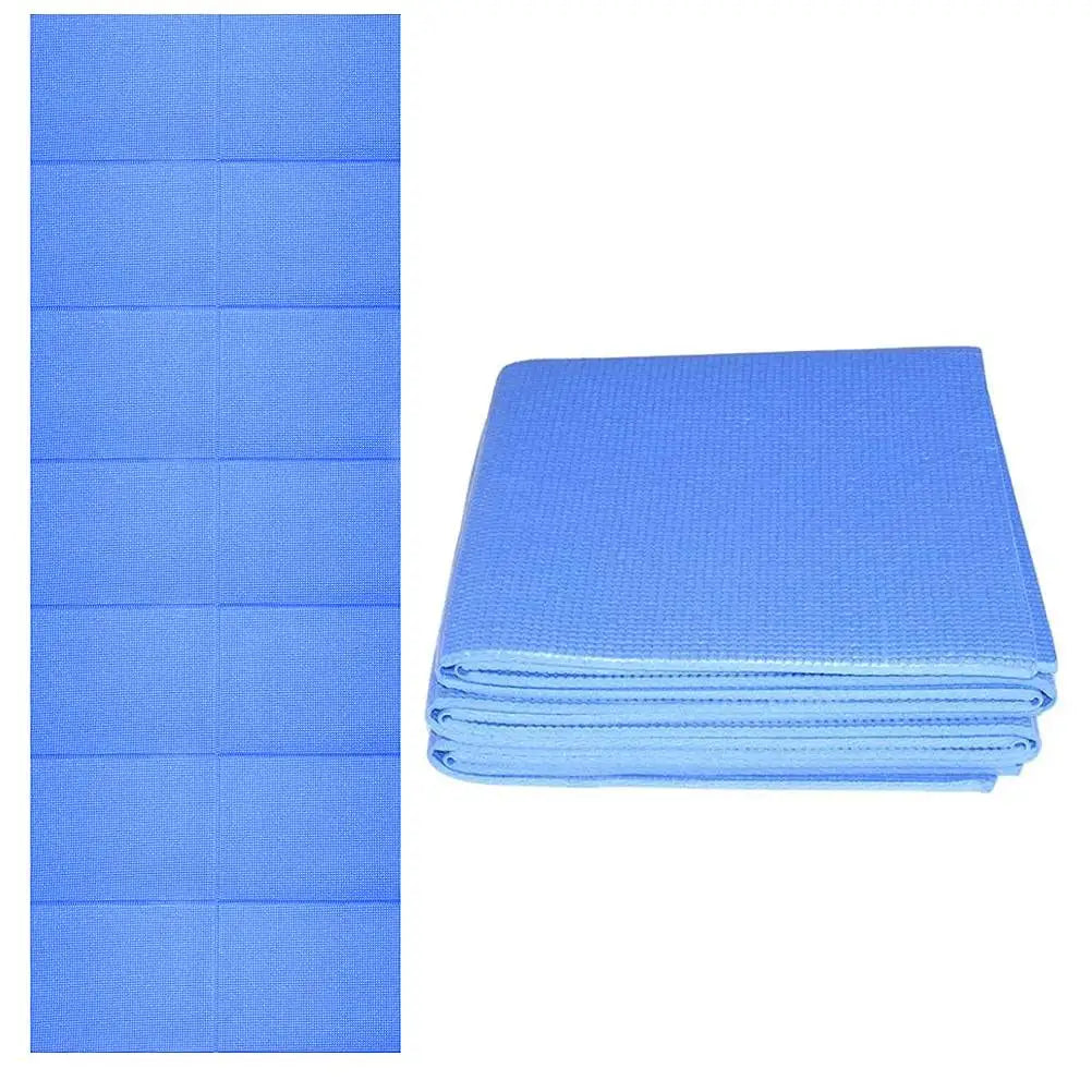 Unwind with Weekend Discounts Light blue yoga mat