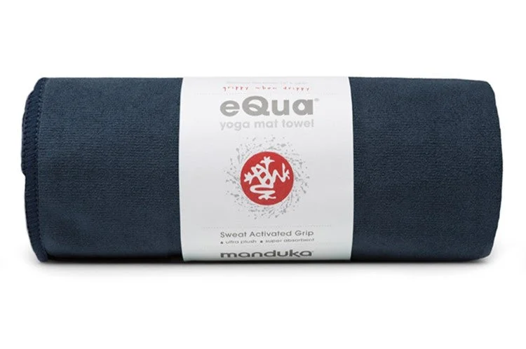 Weekend Offers That Tempt Manduka eQua Mat Towel - Midnight