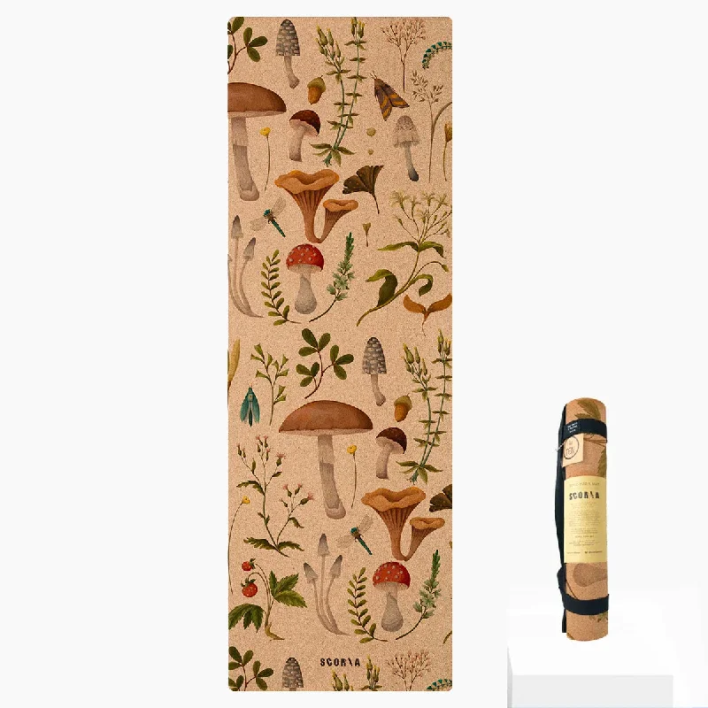 Weekend Savings Fiesta Myco Forest Cork Yoga Mat | 4.5MM