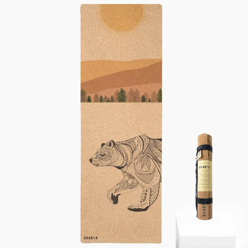 Weekend Deals That Dazzle Day Bear Cork Yoga Mat | 3.5MM