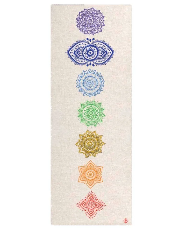 Weekend Offers You Can't Ignore Chakra Hemp Yoga Mat - 3MM